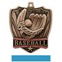 Hasty Awards 2.5" Shield Baseball Medals