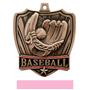 Hasty Awards 2.5" Shield Baseball Medals