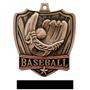 Hasty Awards 2.5" Shield Baseball Medals