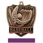 Hasty Awards 2.5" Shield Baseball Medals
