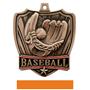 Hasty Awards 2.5" Shield Baseball Medals