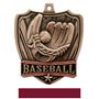 Hasty Awards 2.5" Shield Baseball Medals