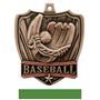 Hasty Awards 2.5" Shield Baseball Medals
