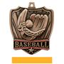 Hasty Awards 2.5" Shield Baseball Medals