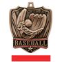 Hasty Awards 2.5" Shield Baseball Medals