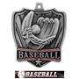 Hasty Awards 2.5" Shield Baseball Medals