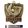 Hasty Awards 2.5" Shield Baseball Medals
