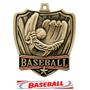 Hasty Awards 2.5" Shield Baseball Medals