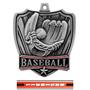 Hasty Awards 2.5" Shield Baseball Medals
