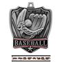 Hasty Awards 2.5" Shield Baseball Medals