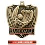 Hasty Awards 2.5" Shield Baseball Medals