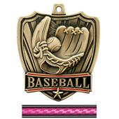 Hasty Awards 2.5" Shield Baseball Medals Hasty Awards 2.5" Shield Baseball Medals