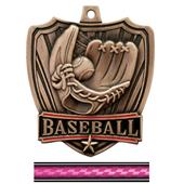 Hasty Awards 2.5" Shield Baseball Medals Hasty Awards 2.5" Shield Baseball Medals