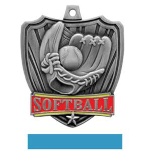 SILVER MEDAL / LT. BLUE RIBBON
