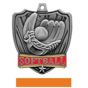SILVER MEDAL / ORANGE RIBBON