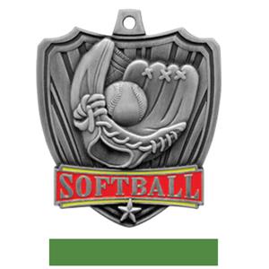 SILVER MEDAL / GREEN RIBBON