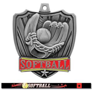 SILVER MEDAL / ULTIMATE SOFTBALL RIBBON
