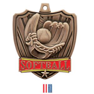 BRONZE MEDAL / FLAG RIBBON