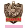 Hasty Awards 2.5" Shield Softball Medals