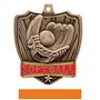 Hasty Awards 2.5" Shield Softball Medals
