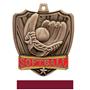 Hasty Awards 2.5" Shield Softball Medals