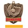Hasty Awards 2.5" Shield Softball Medals