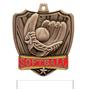 Hasty Awards 2.5" Shield Softball Medals