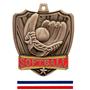 Hasty Awards 2.5" Shield Softball Medals