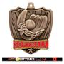 Hasty Awards 2.5" Shield Softball Medals