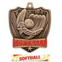 Hasty Awards 2.5" Shield Softball Medals