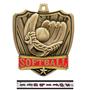 Hasty Awards 2.5" Shield Softball Medals