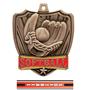 Hasty Awards 2.5" Shield Softball Medals