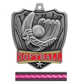 Hasty Awards 2.5" Shield Softball Medals Hasty Awards 2.5" Shield Softball Medals