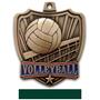 Hasty Awards 2.5" Shield Volleyball Medals
