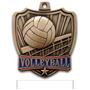 Hasty Awards 2.5" Shield Volleyball Medals