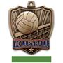 Hasty Awards 2.5" Shield Volleyball Medals