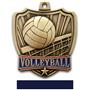 Hasty Awards 2.5" Shield Volleyball Medals