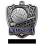 Hasty Awards 2.5" Shield Volleyball Medals