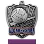 Hasty Awards 2.5" Shield Volleyball Medals