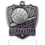 Hasty Awards 2.5" Shield Volleyball Medals
