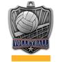 Hasty Awards 2.5" Shield Volleyball Medals