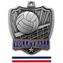 Hasty Awards 2.5" Shield Volleyball Medals