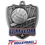 Hasty Awards 2.5" Shield Volleyball Medals