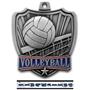 Hasty Awards 2.5" Shield Volleyball Medals