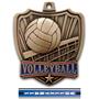 Hasty Awards 2.5" Shield Volleyball Medals