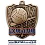 Hasty Awards 2.5" Shield Volleyball Medals