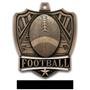Hasty Awards 2.5" Shield Football Medals