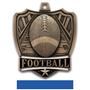 Hasty Awards 2.5" Shield Football Medals