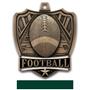 Hasty Awards 2.5" Shield Football Medals