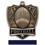 Hasty Awards 2.5" Shield Football Medals